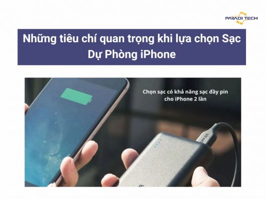 Sạc Dự Phòng iPhone