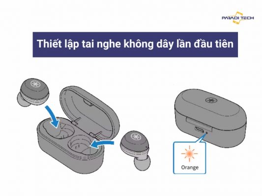 Cách sử dụng tai nghe không dây