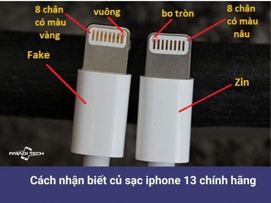 Củ sạc iphone 13 chính hãng