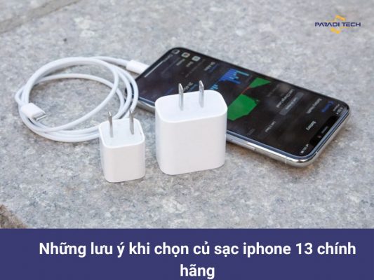 Củ sạc iphone 13 chính hãng