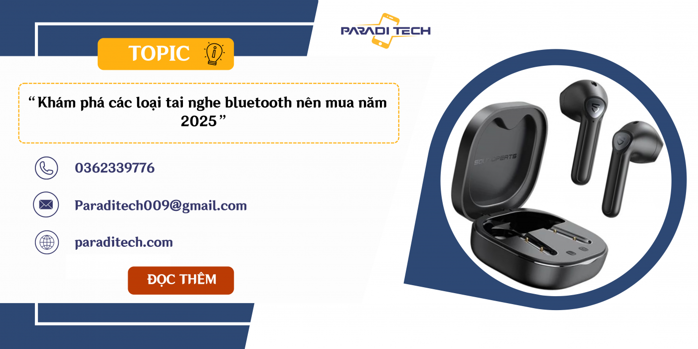 các loại tai nghe bluetooth nên mua